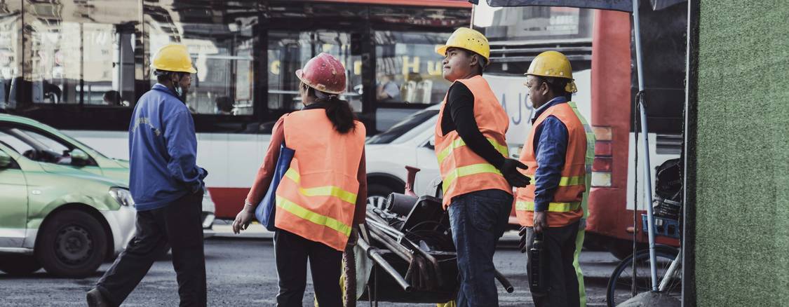 Injured worker discussing modified duties with employer